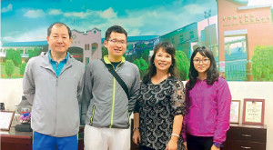 協助偏鄉教育 3志工進駐正義國小