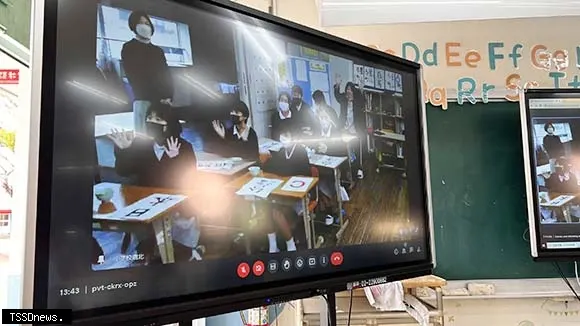 田寮區新興國小建校七十年首次國外學校交流 與日本熊本縣鹿北小學