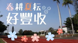 春耕夏耘好豐收